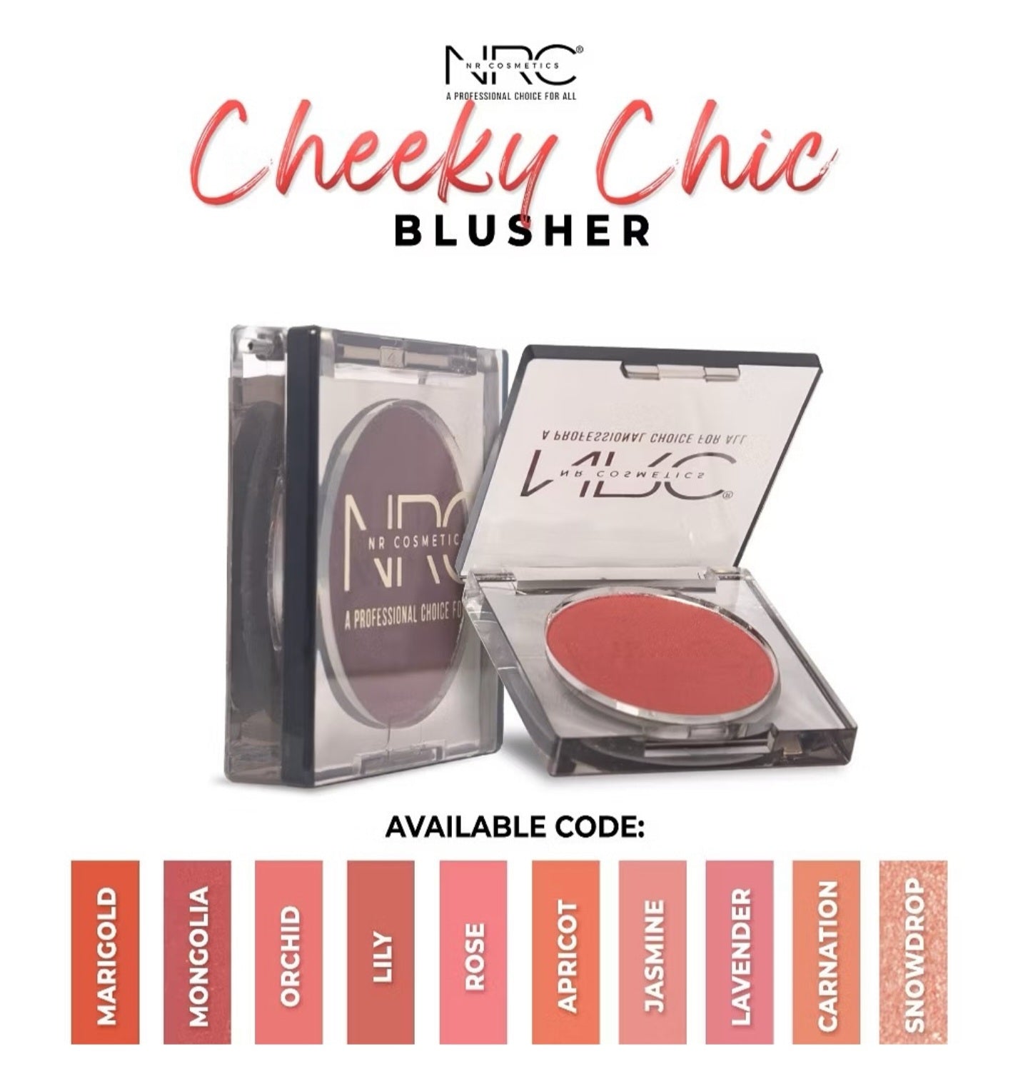 NRC CHEEKY CHIC EDITION BLUSHER