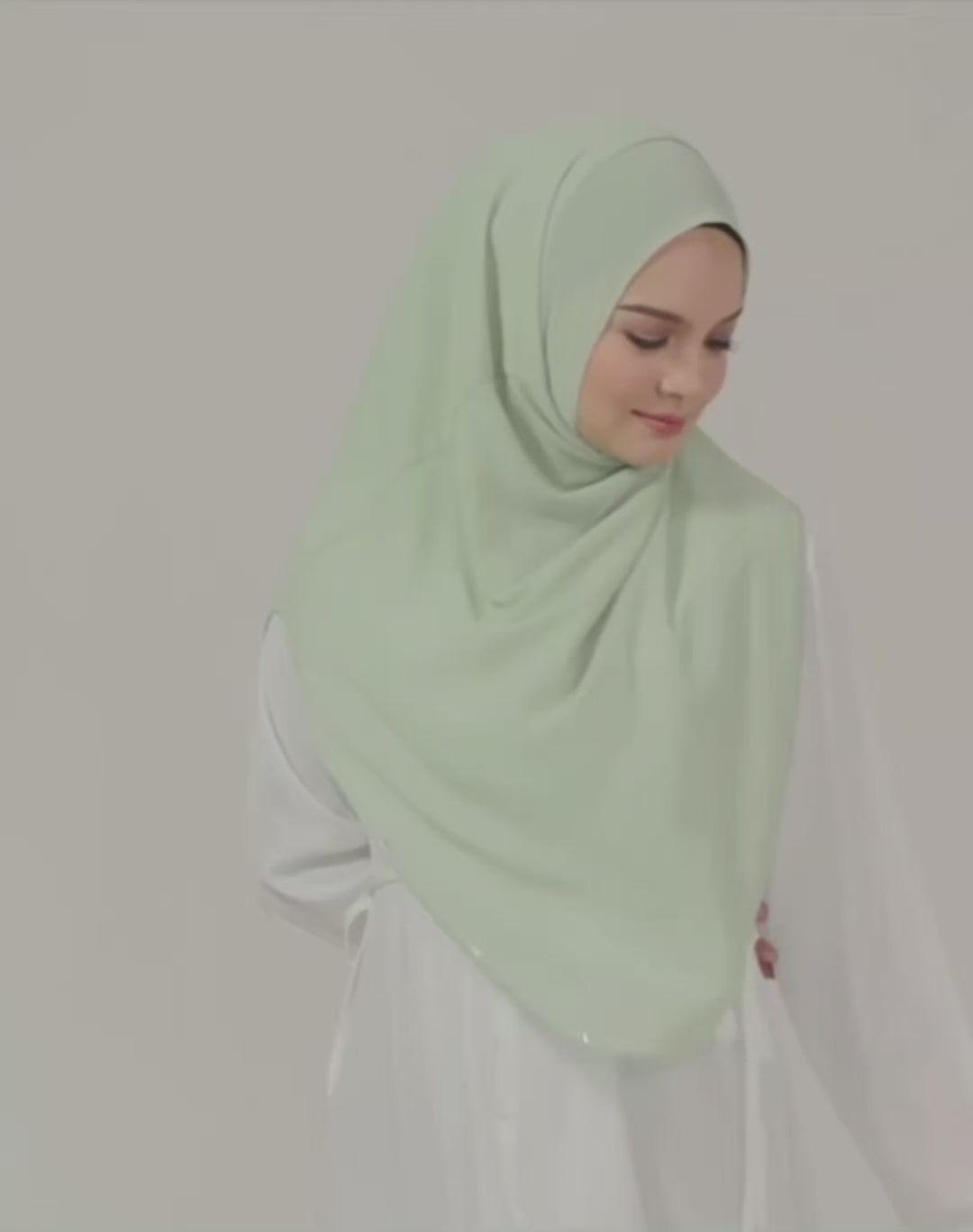 AISHAH INSTANT HIJAB IN GREEN