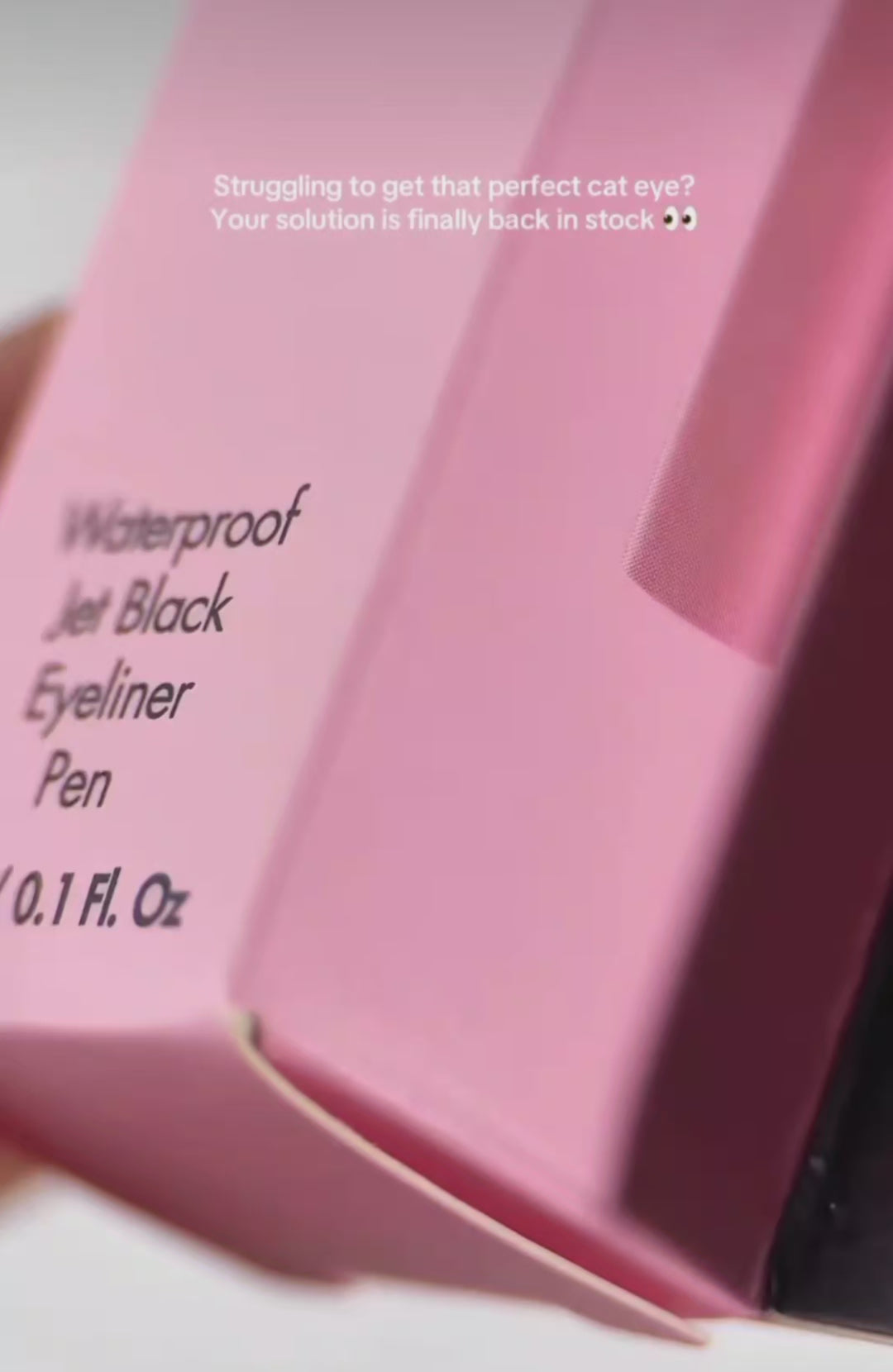 MAAEZ CAT EYE WATERPROOF JET BLACK EYELINER PEN