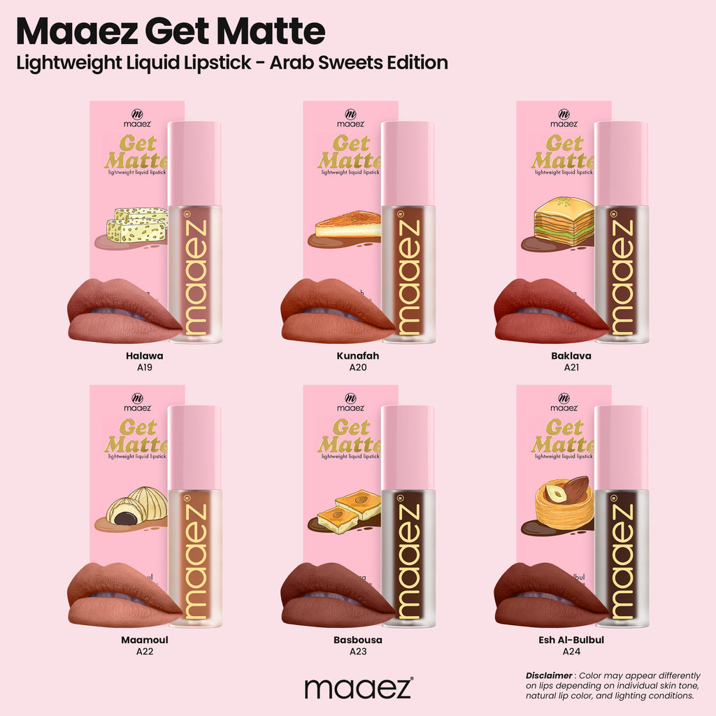 MAAEZ GET MATTE LIQUID LIPSTICK