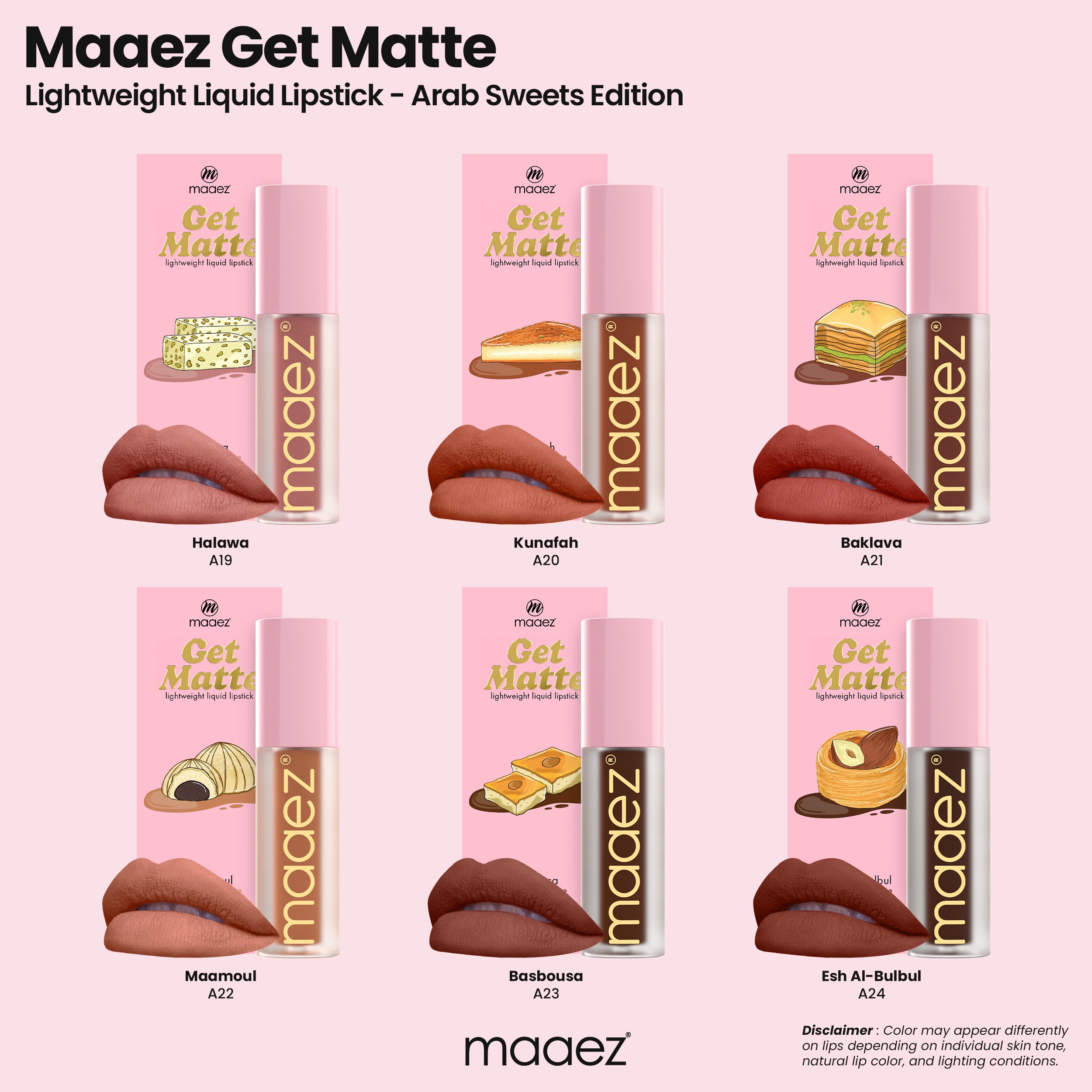 MAAEZ GET MATTE LIQUID LIPSTICK
