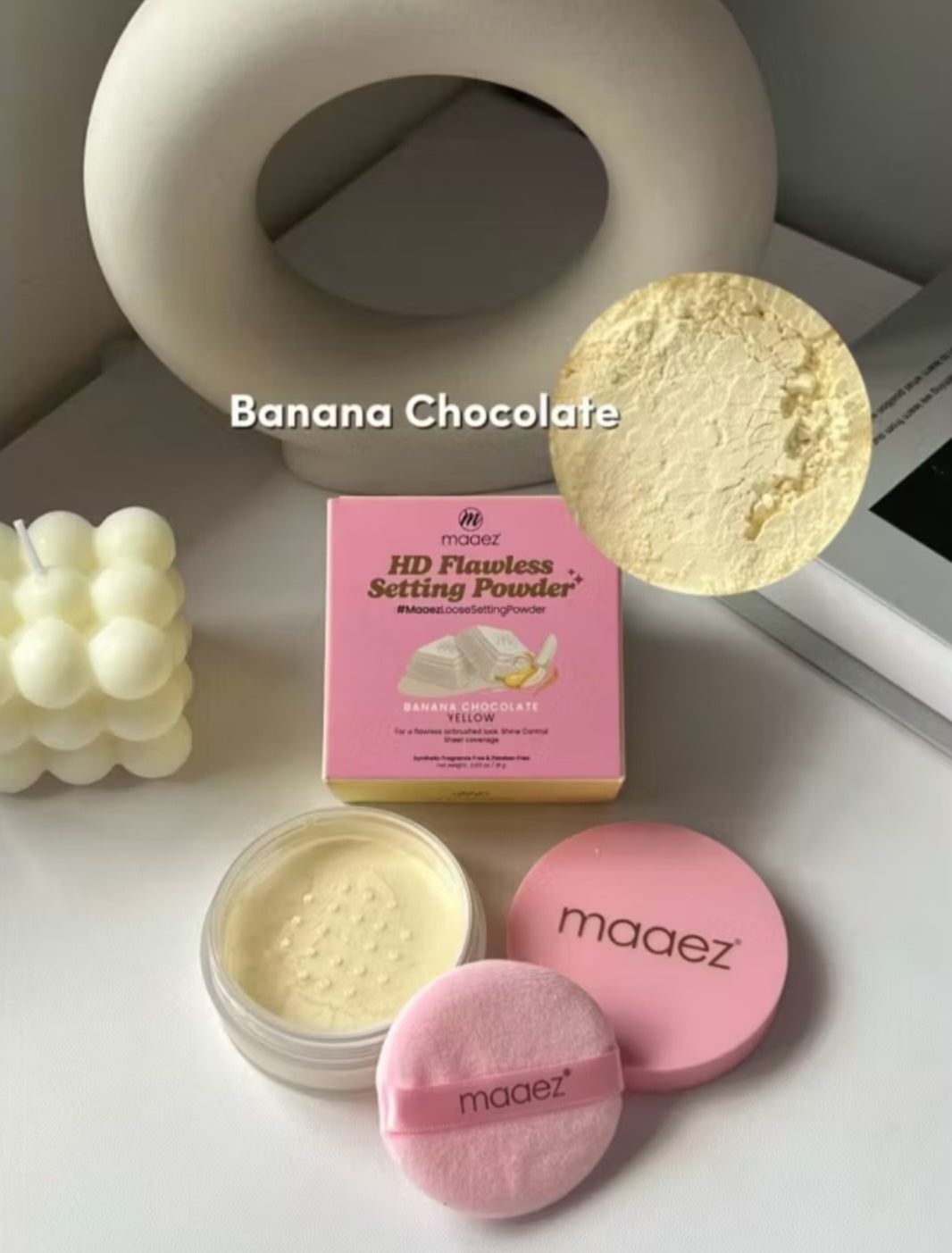 MAAEZ HD FLAWLESS LOOSE SETTING POWDER