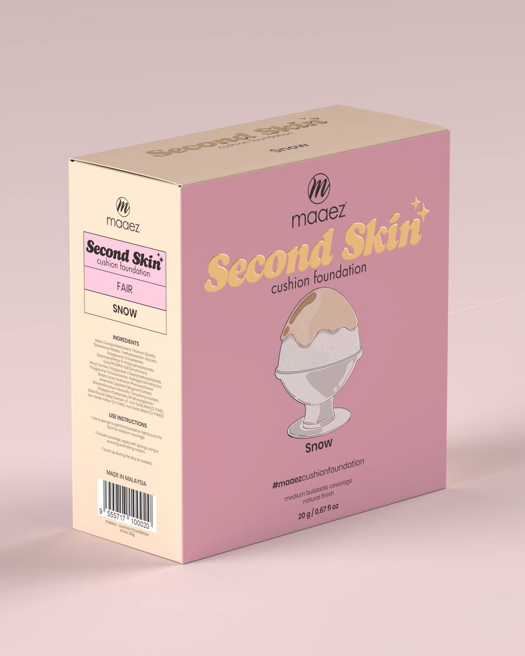 MAAEZ SECOND SKIN CUSHION FOUNDATION