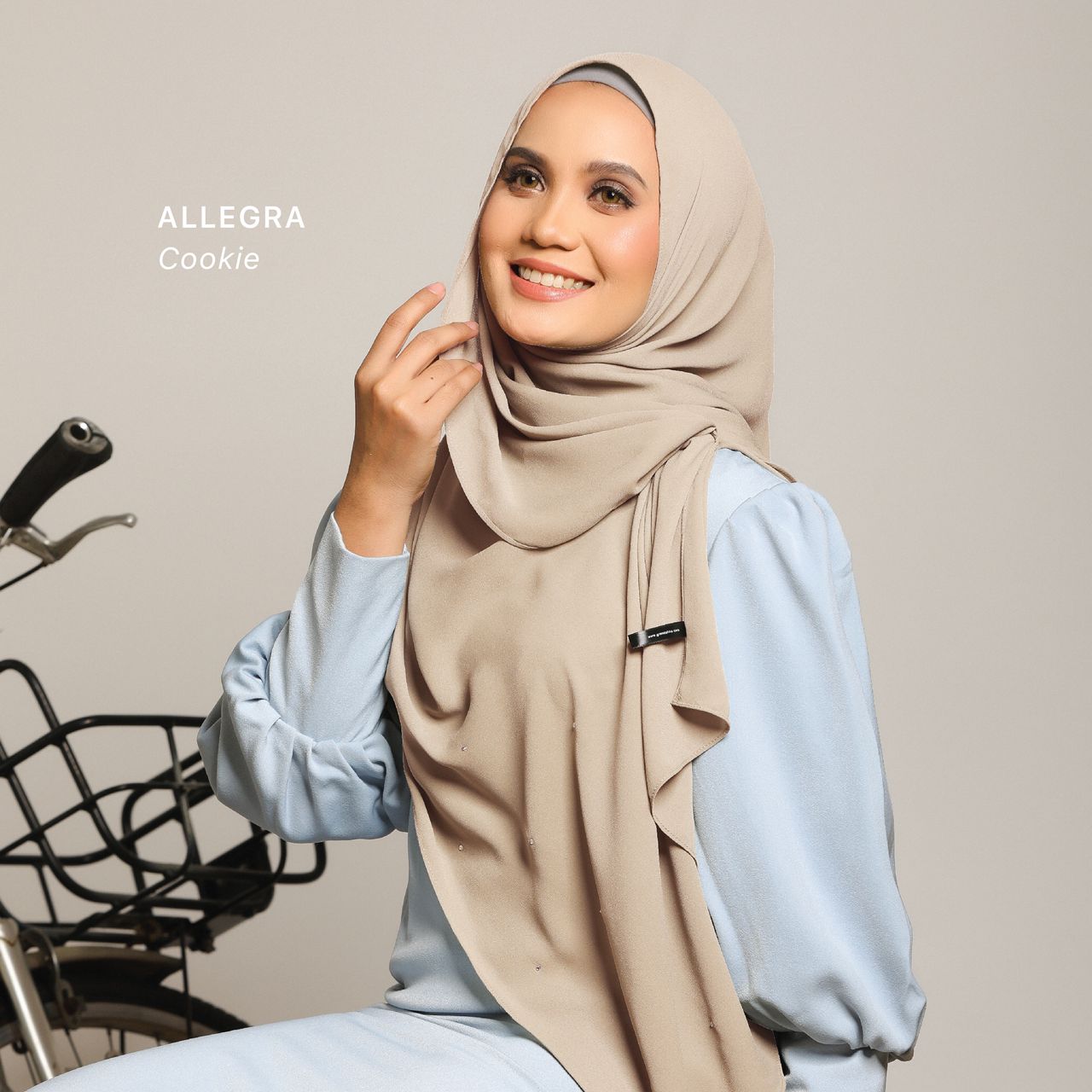 ALLEGRA SEMI INSTANT HIJAB BY THE GRANDAHLIA
