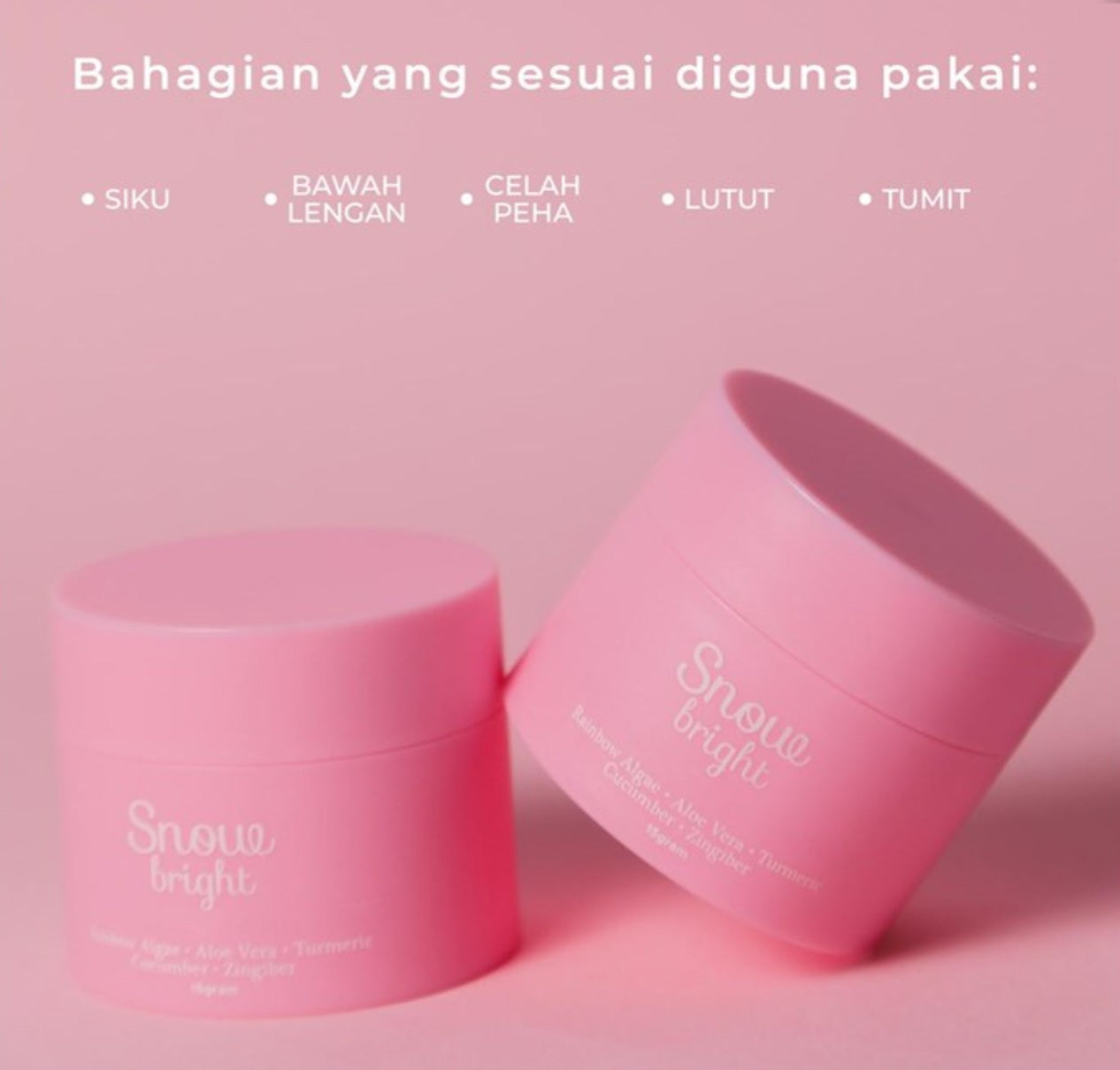 DHERBS SNOW BRIGHT UNDERARM WHITENING  CREAM