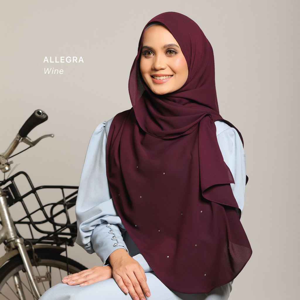 ALLEGRA SEMI INSTANT HIJAB BY THE GRANDAHLIA