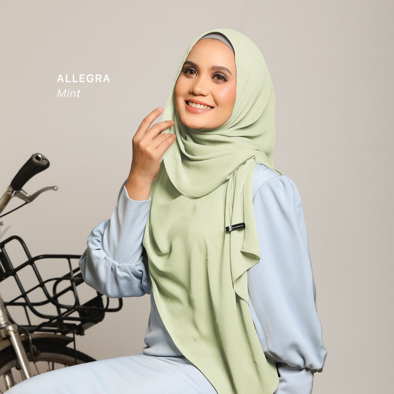ALLEGRA SEMI INSTANT HIJAB BY THE GRANDAHLIA