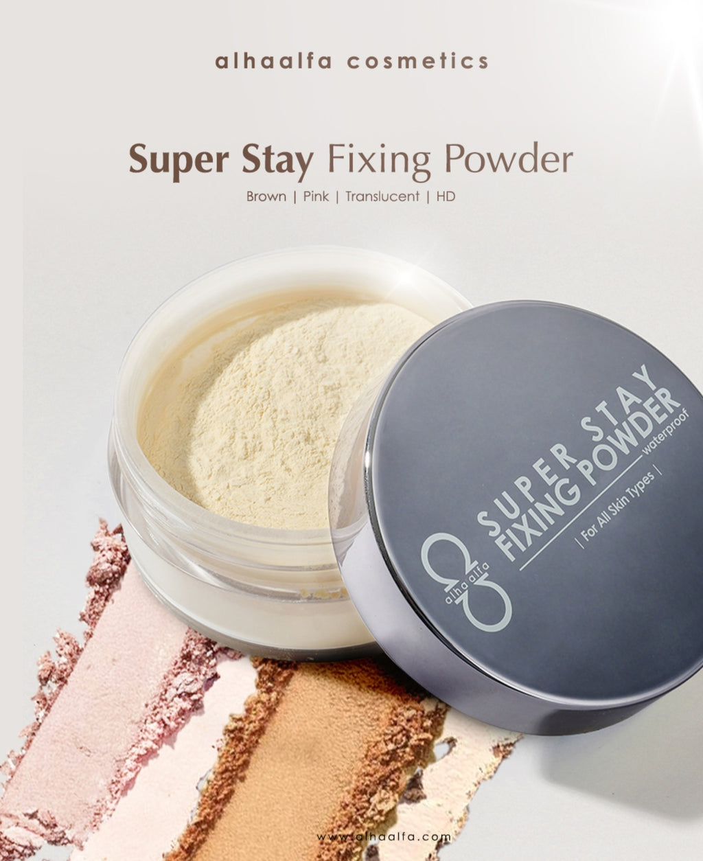 ALHA ALFA SUPER STAY FIXING LOOSE POWDER