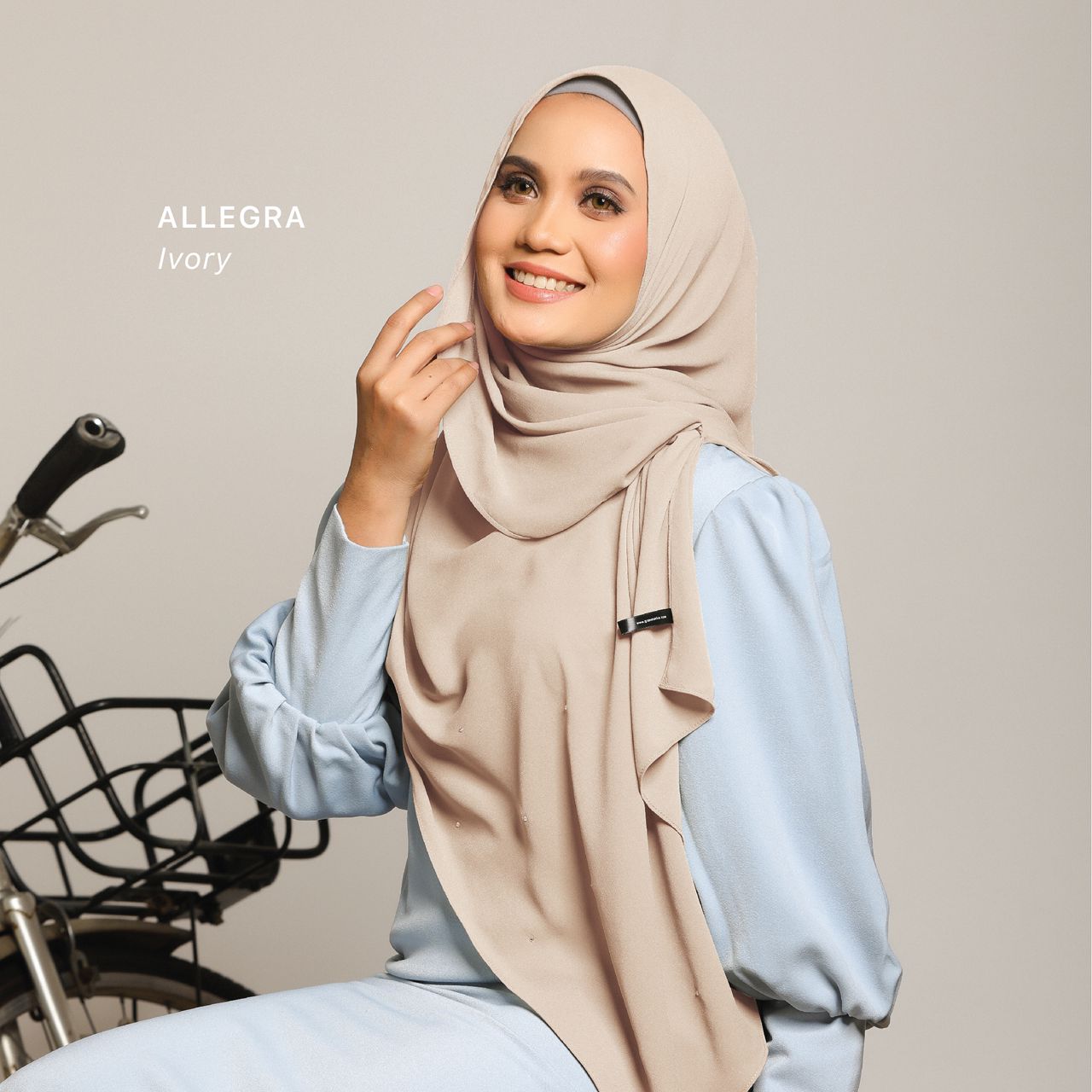 ALLEGRA SEMI INSTANT HIJAB BY THE GRANDAHLIA