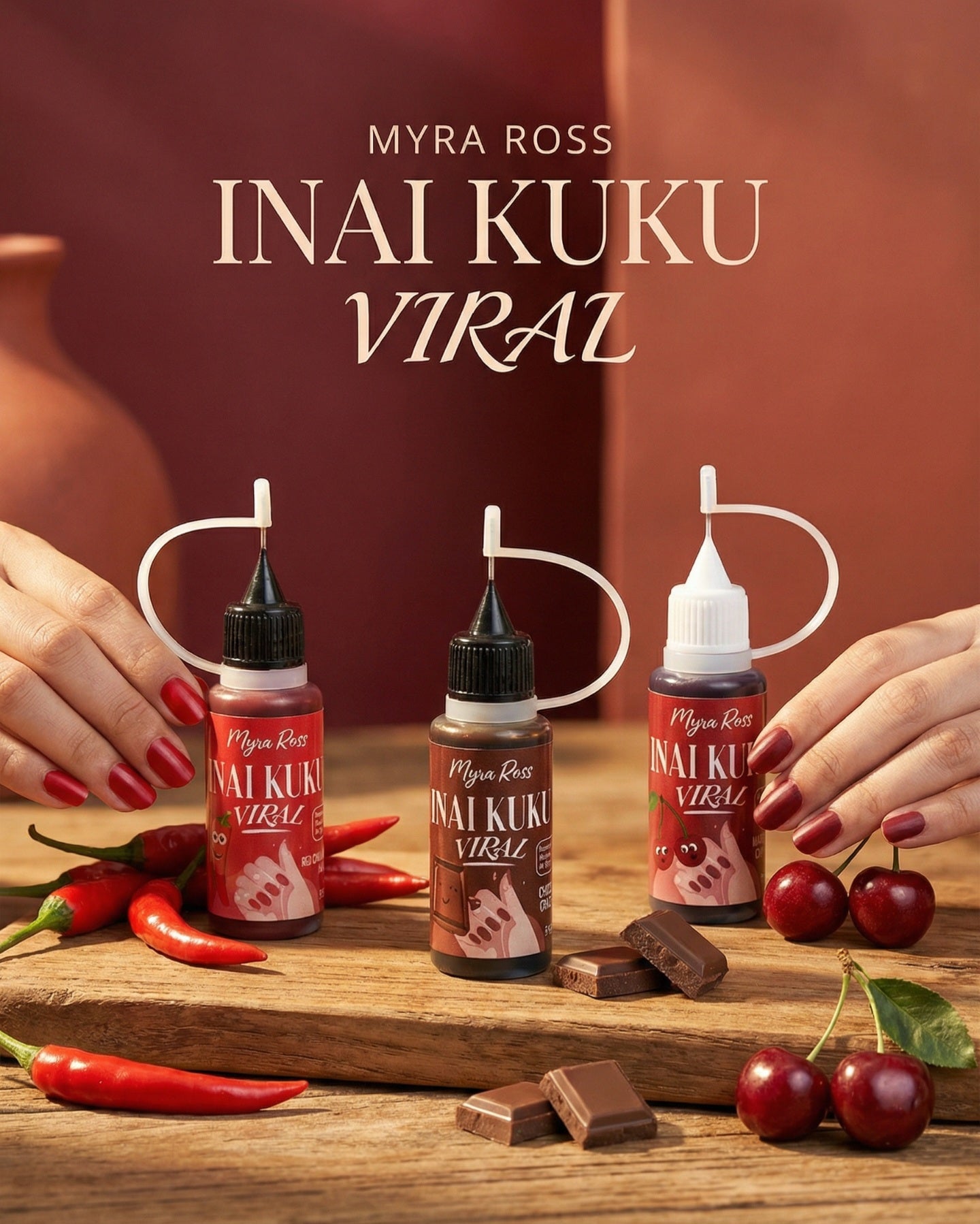 MYRA ROSS VIRAL NAIL HENNA / INAI KUKU