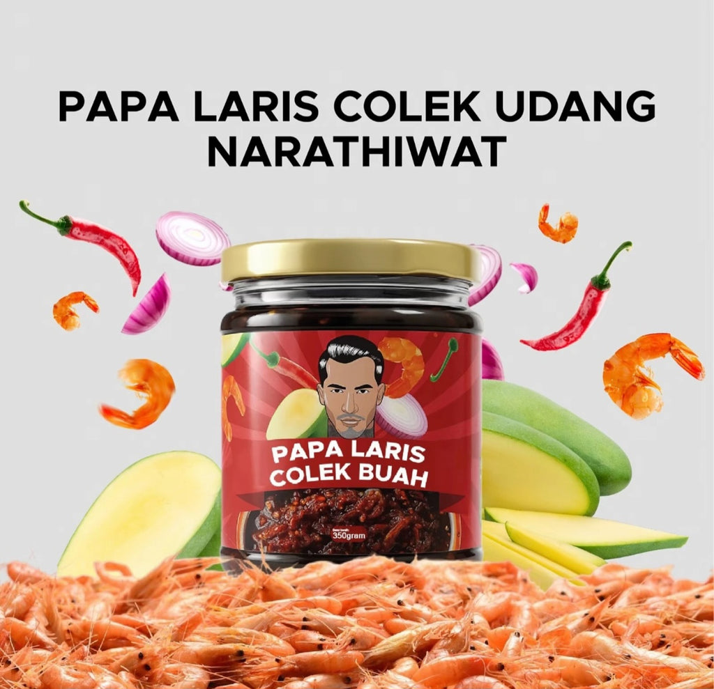 PAPA LARIS COLEK UDANG NARATHIWAT