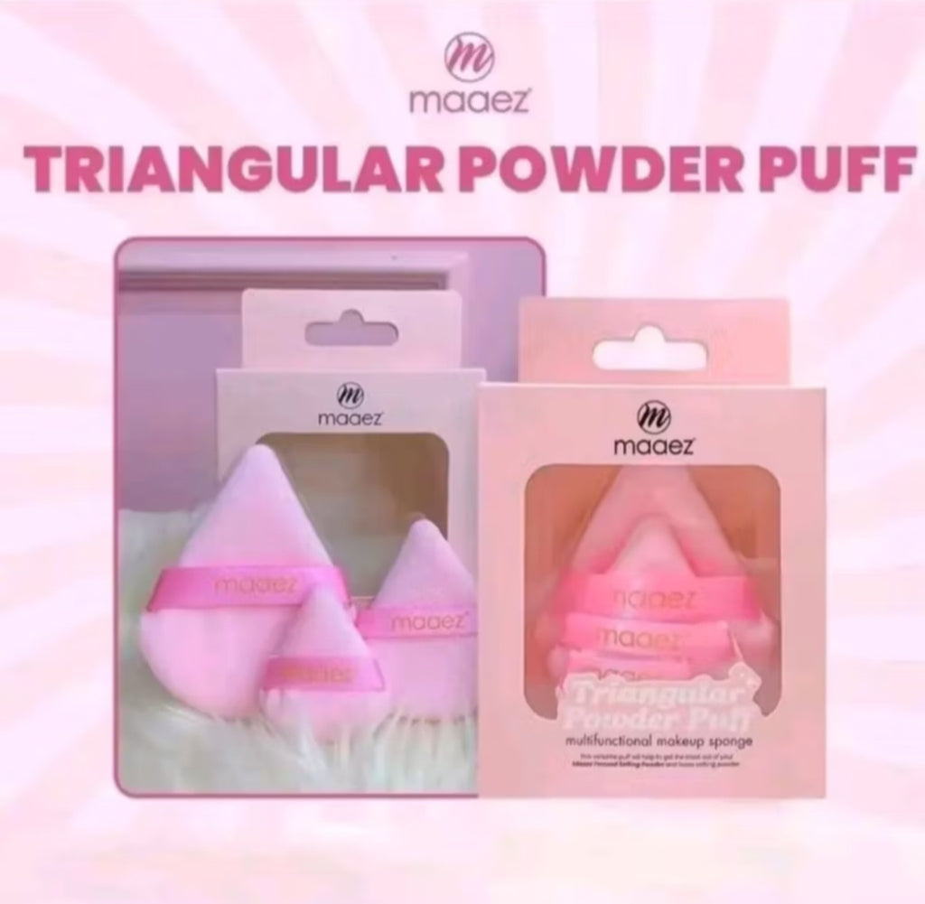 MAAEZ TRIANGULAR POWDER PUFF