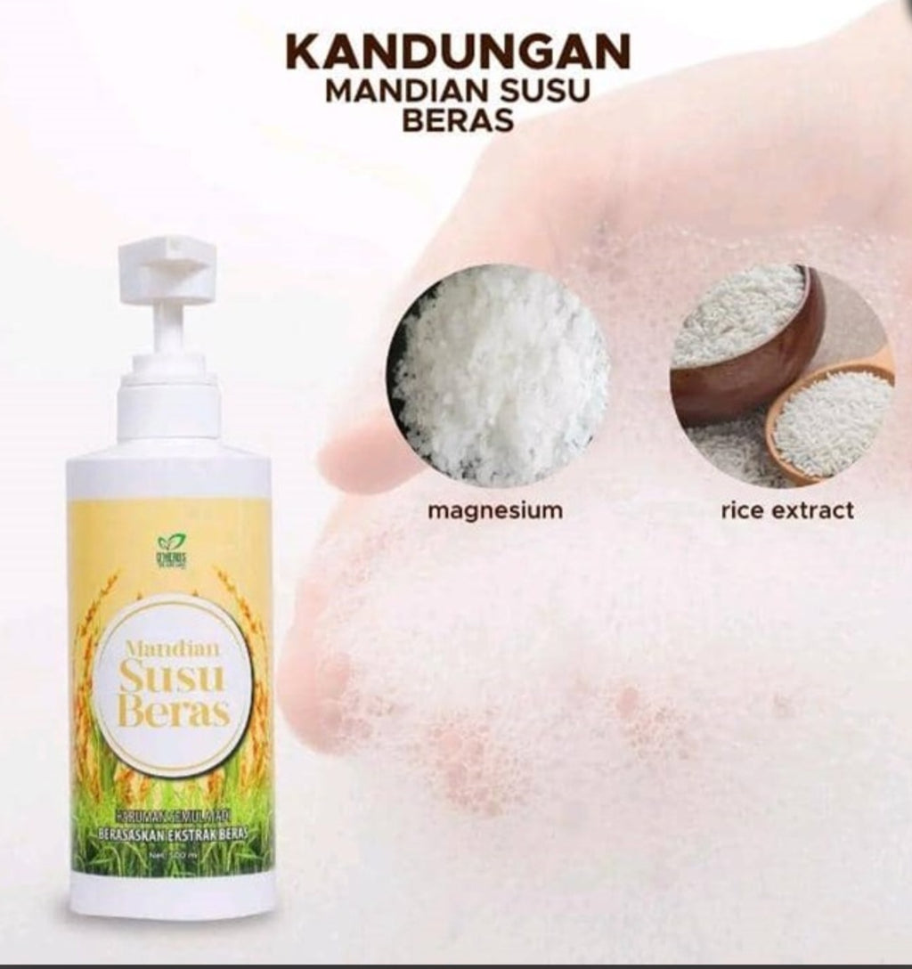 DHERBS MANDIAN SUSU BERAS / RICEMILK BATH