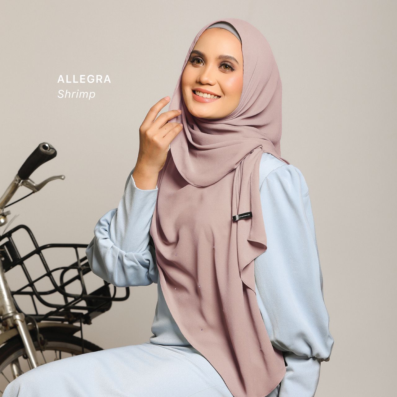 ALLEGRA SEMI INSTANT HIJAB BY THE GRANDAHLIA