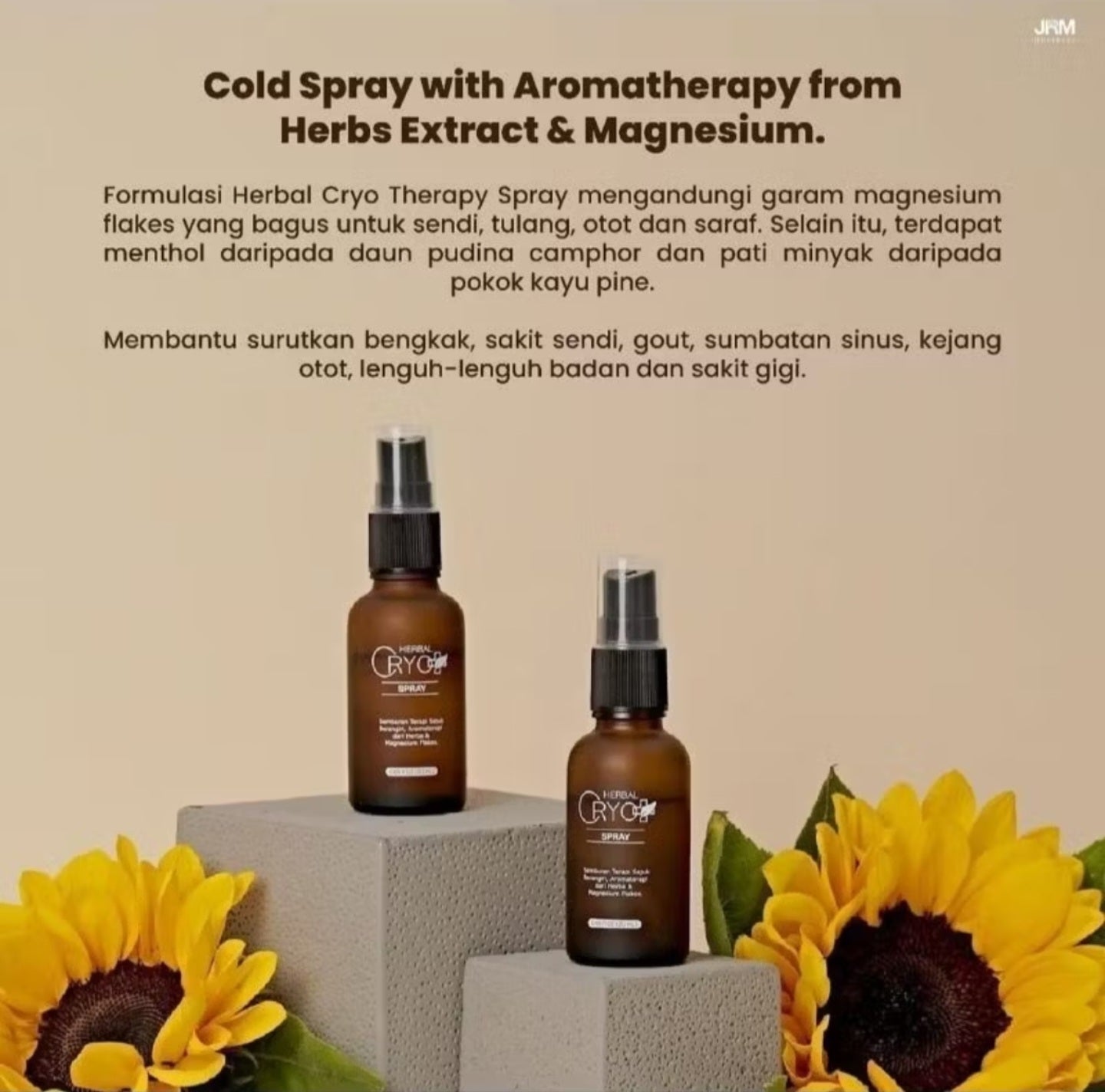 JRM CRYO HERBAL THERAPY SPRAY