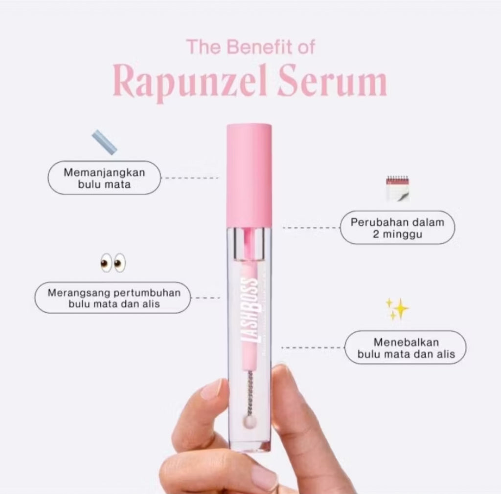 🇸🇬✨️ LASHBOSS RAPUNZEL THICKENING SERUM FOR LASH AND BROW
