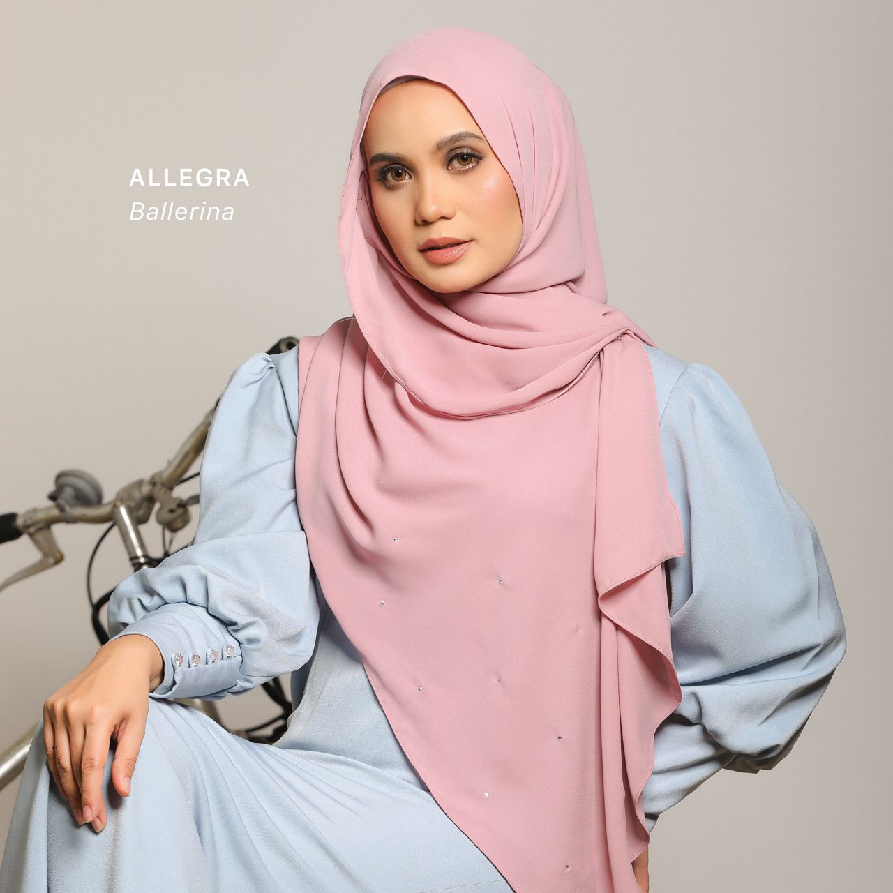 ALLEGRA SEMI INSTANT HIJAB BY THE GRANDAHLIA