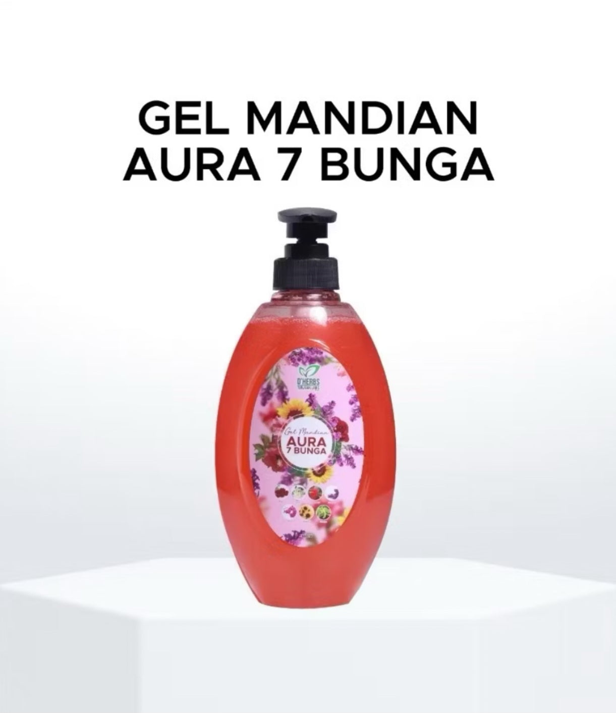 DHERBS GEL MANDIAN AURA TUJUH BUNGA