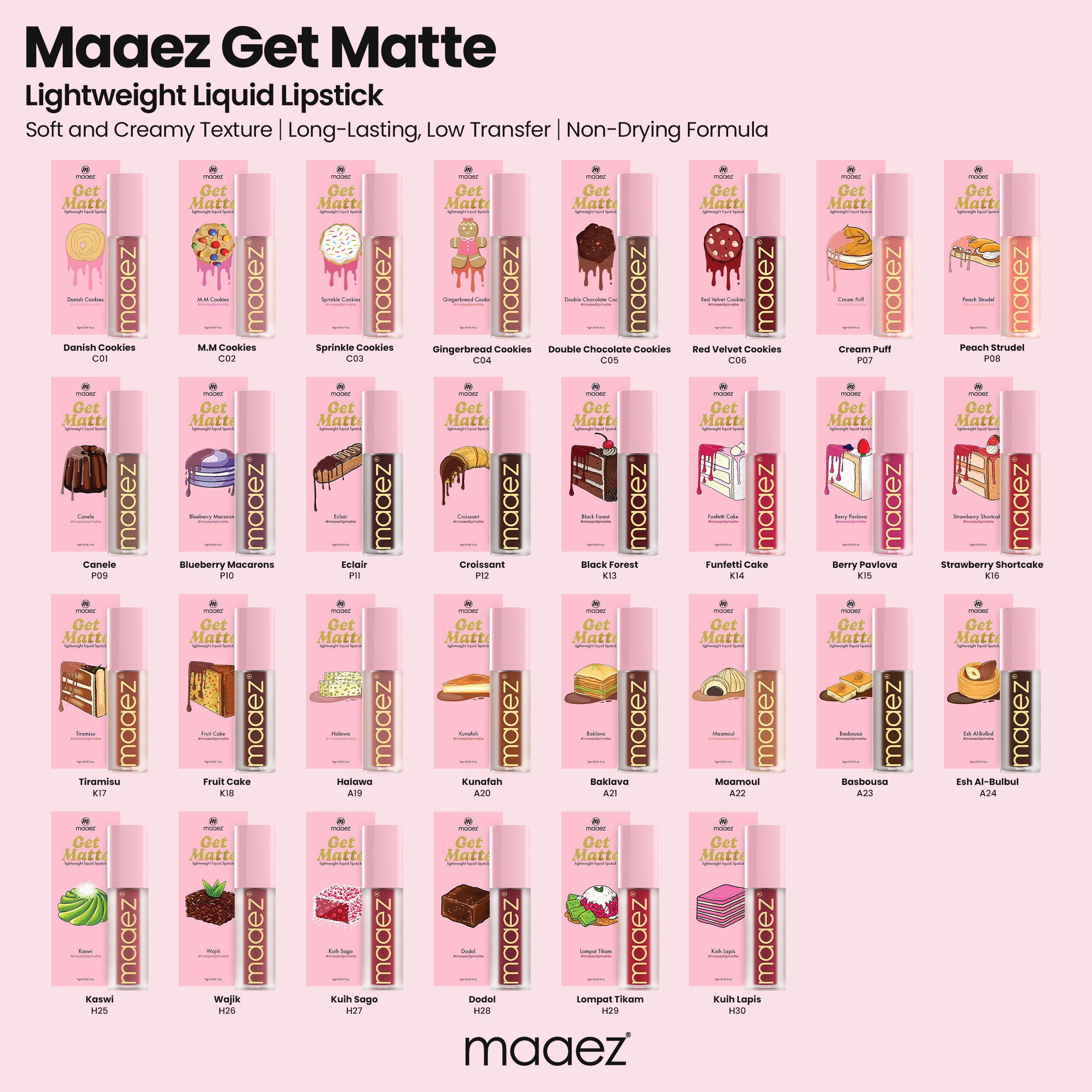 MAAEZ GET MATTE LIQUID LIPSTICK