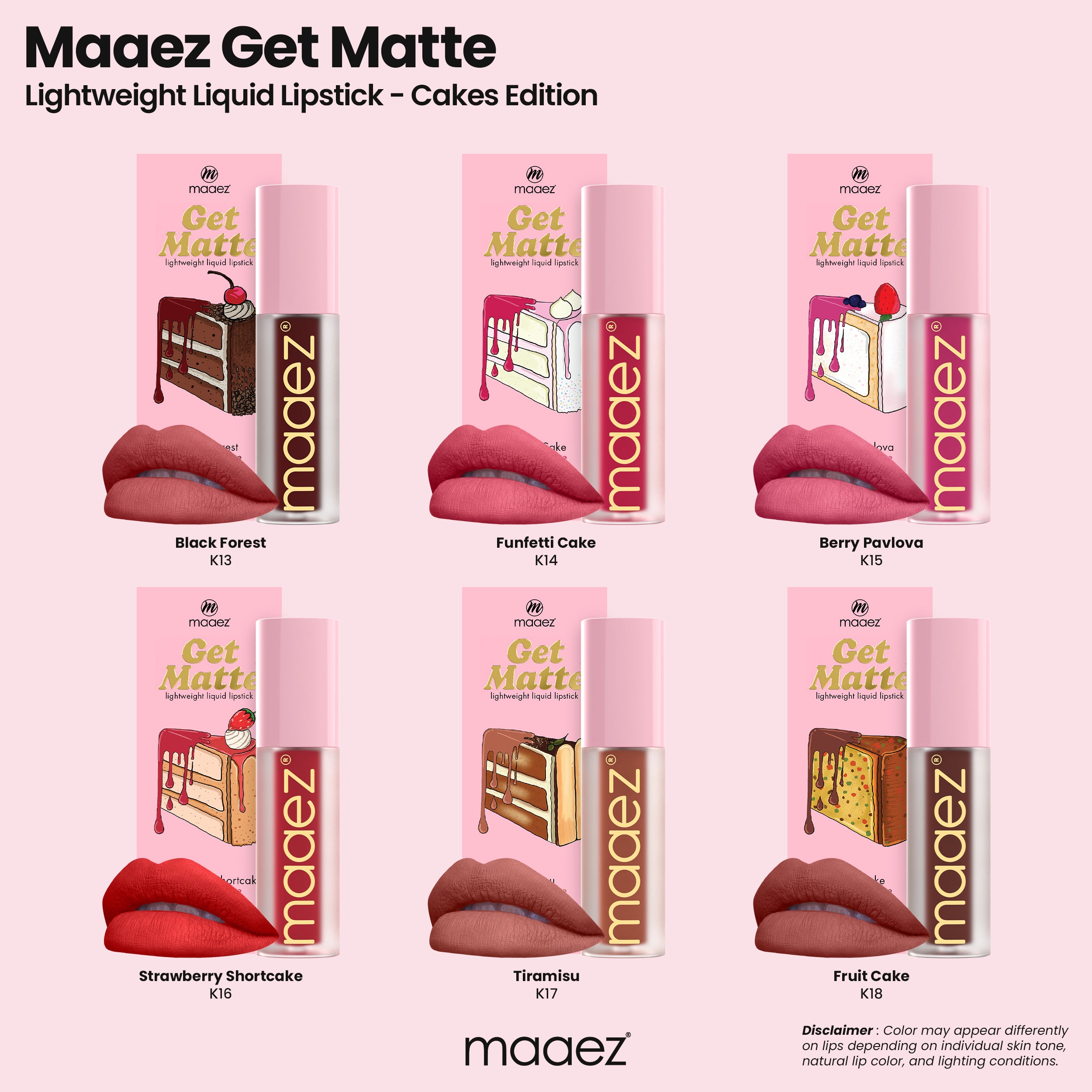 MAAEZ GET MATTE LIQUID LIPSTICK