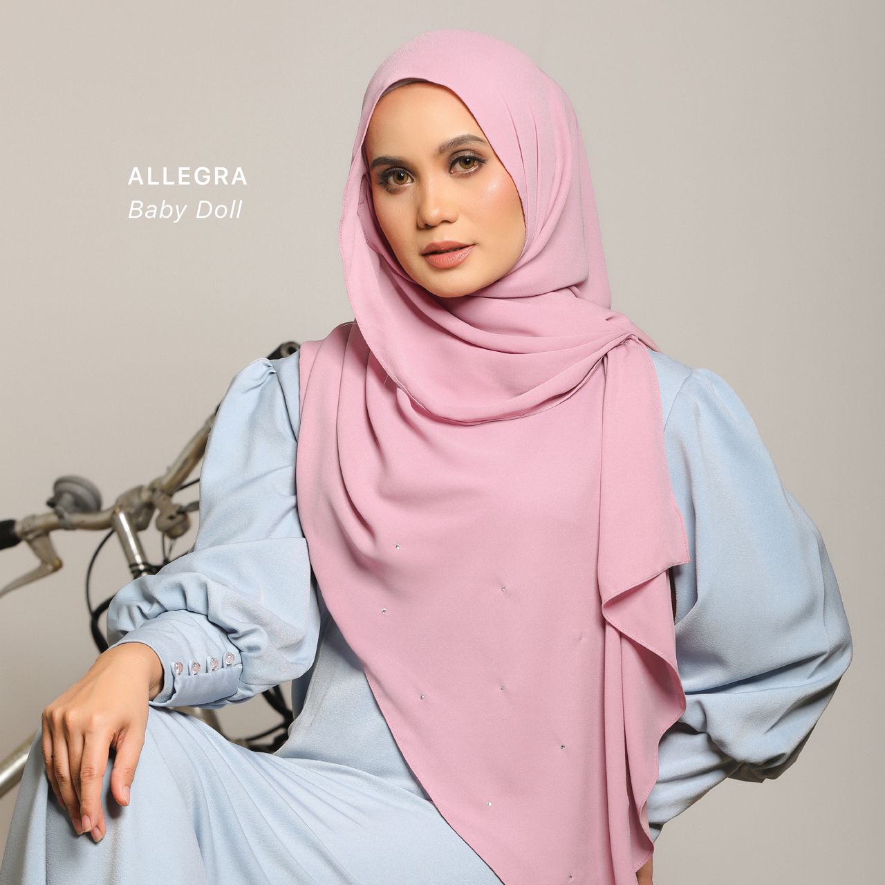 ALLEGRA SEMI INSTANT HIJAB BY THE GRANDAHLIA