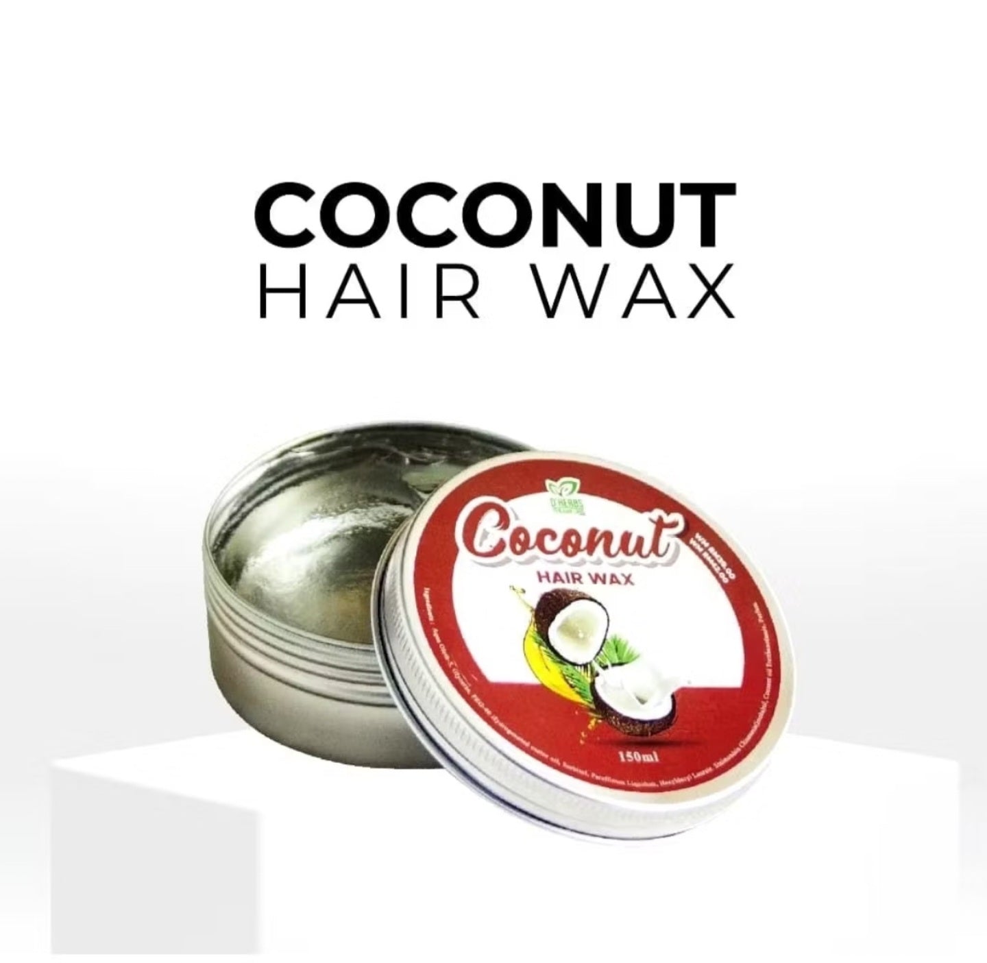 DHERBS COCONUT HAIR WAX