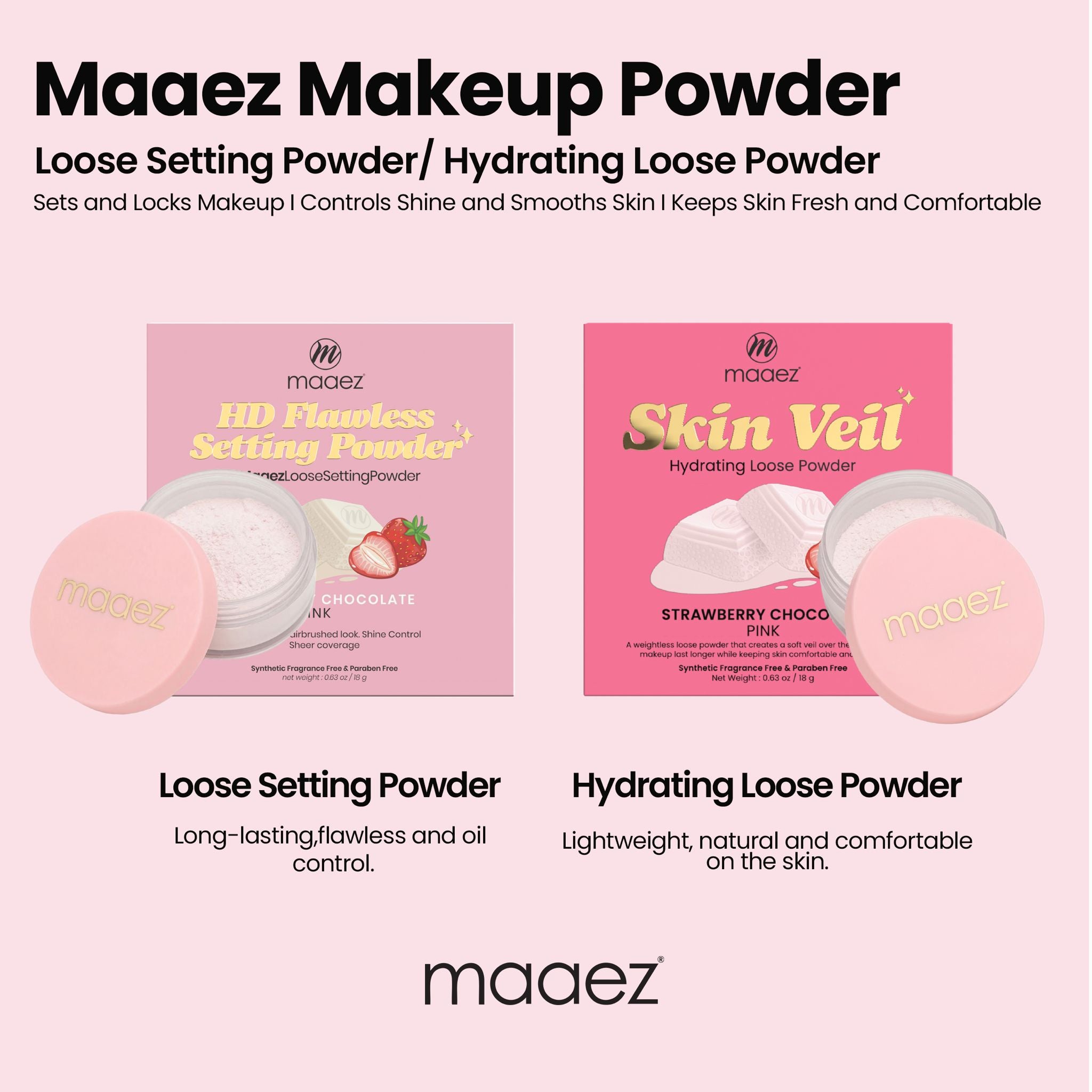 (NEW) MAAEZ SKIN VEIL HYDRATING LOOSE POWDER