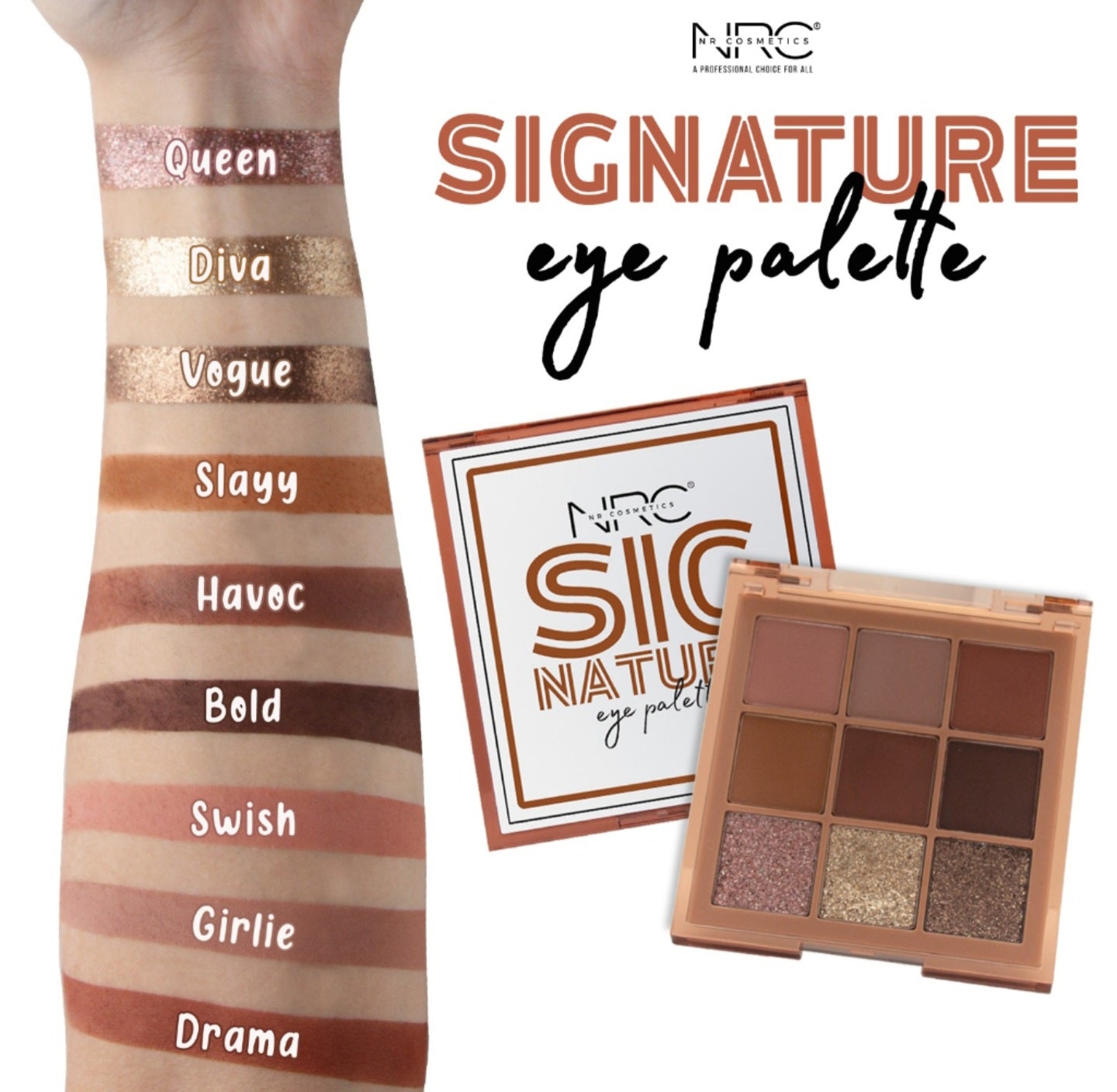 NRC SIGNATURE EYE PALETTE