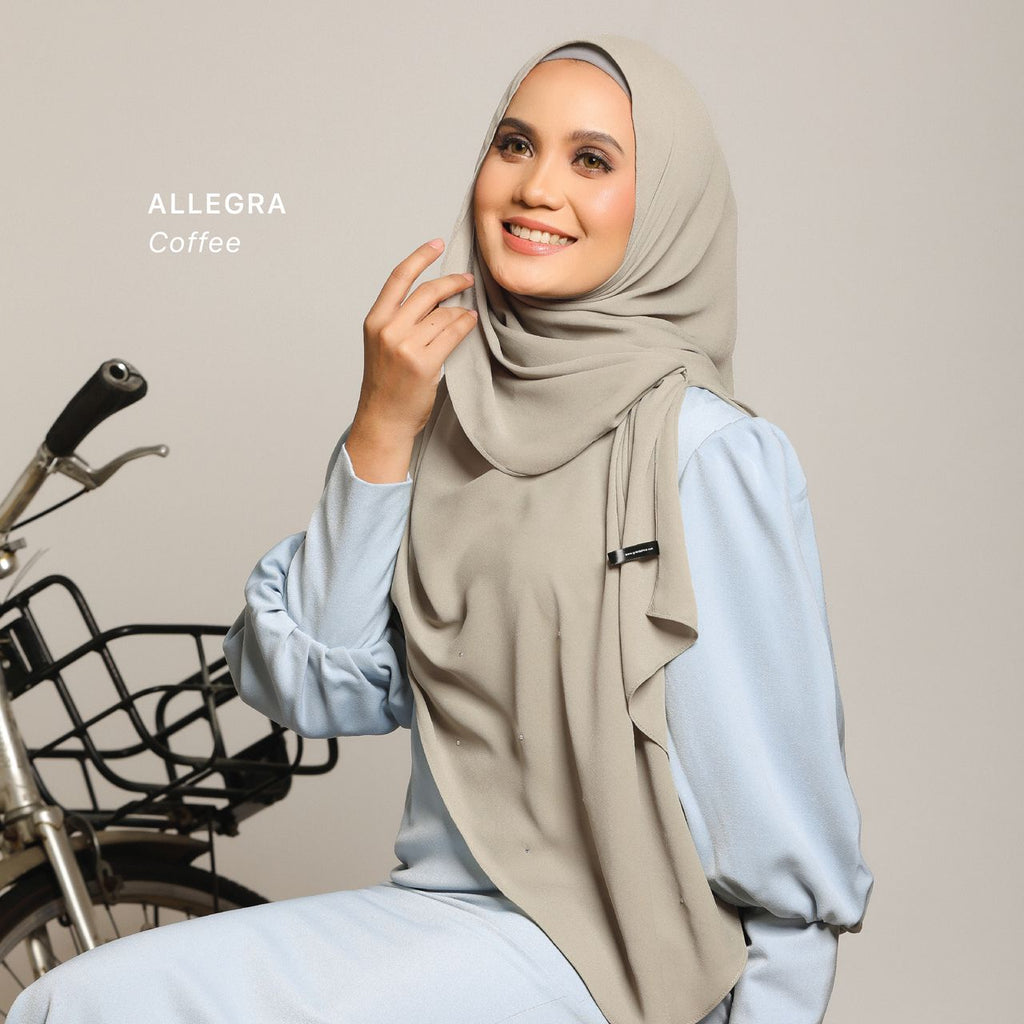 ALLEGRA SEMI INSTANT HIJAB BY THE GRANDAHLIA