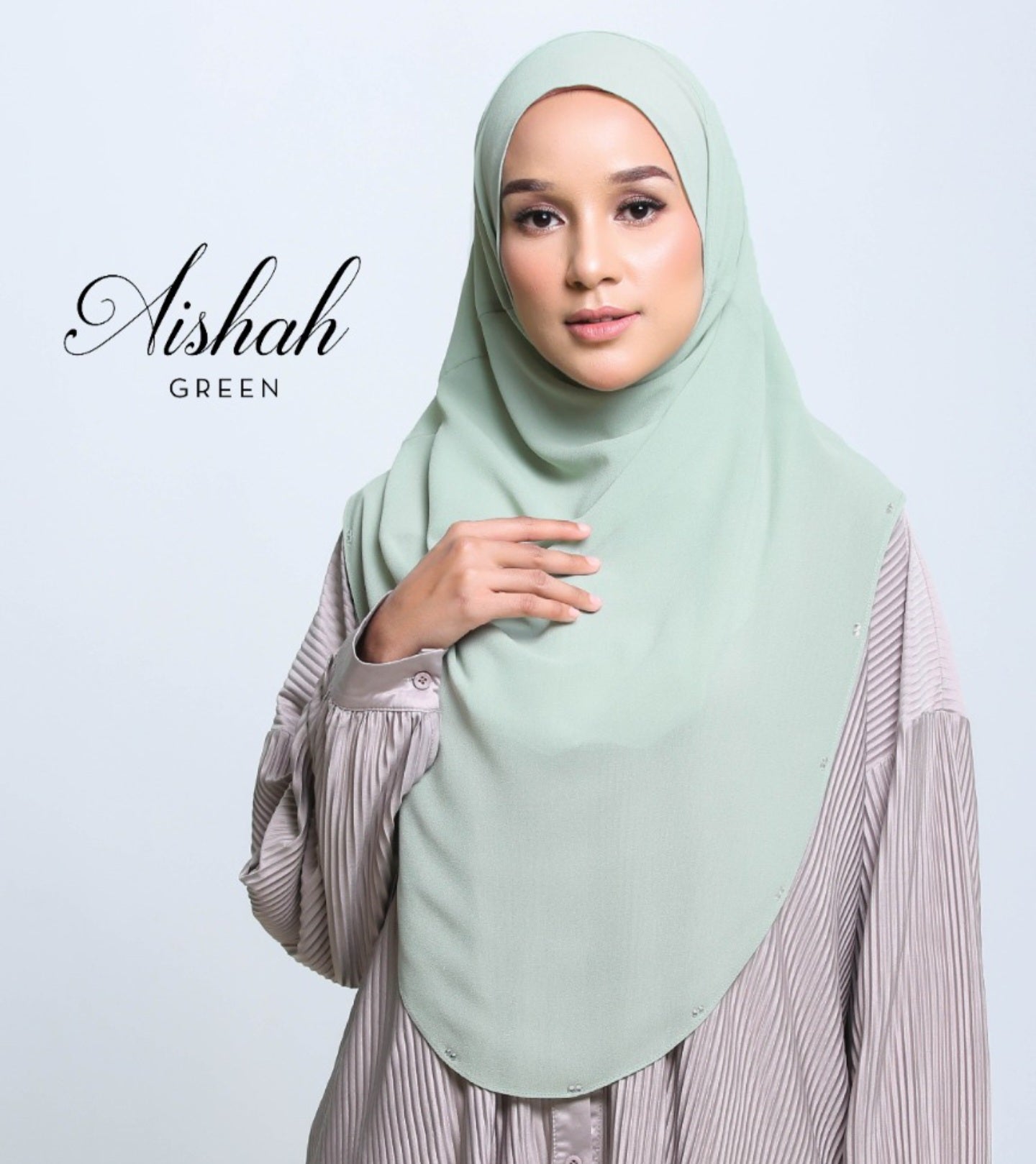 AISHAH INSTANT HIJAB IN GREEN