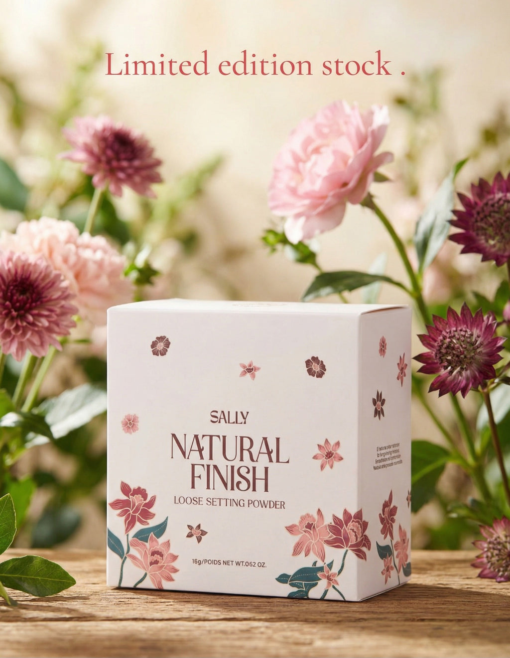 SALLY LOOSE SETTING POWDER NATURAL FINISH LIMITED / RAYA EDITION