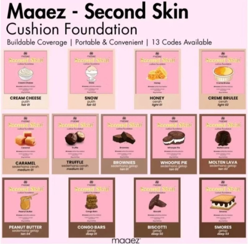 MAAEZ SECOND SKIN CUSHION FOUNDATION