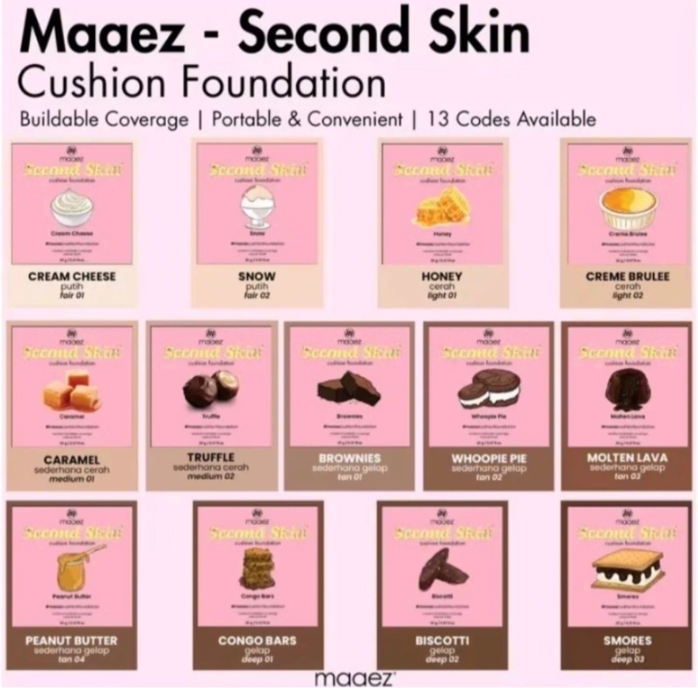 MAAEZ SECOND SKIN CUSHION FOUNDATION