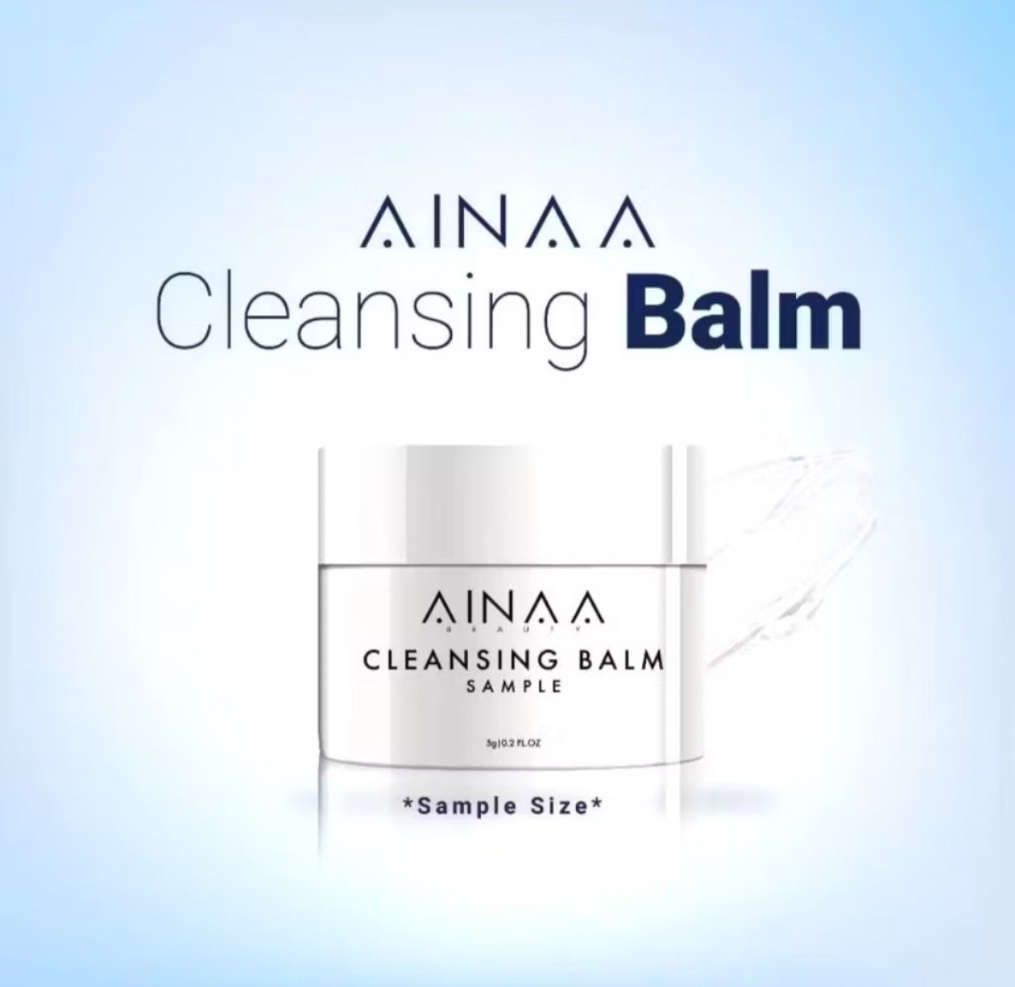 AINAA BEAUTY CLEANSING BALM (SAMPLE SIZE)