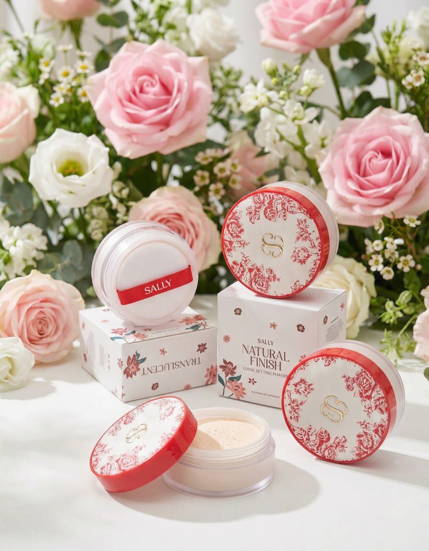 SALLY LOOSE SETTING POWDER NATURAL FINISH LIMITED / RAYA EDITION