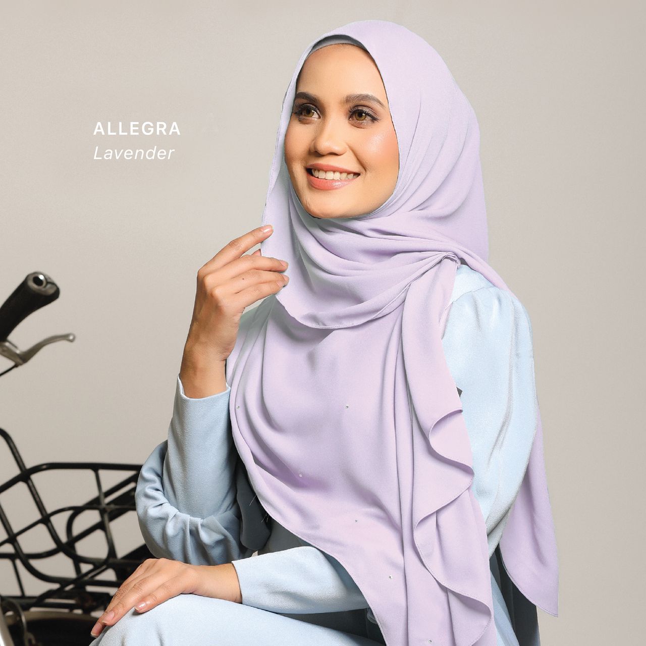 ALLEGRA SEMI INSTANT HIJAB BY THE GRANDAHLIA